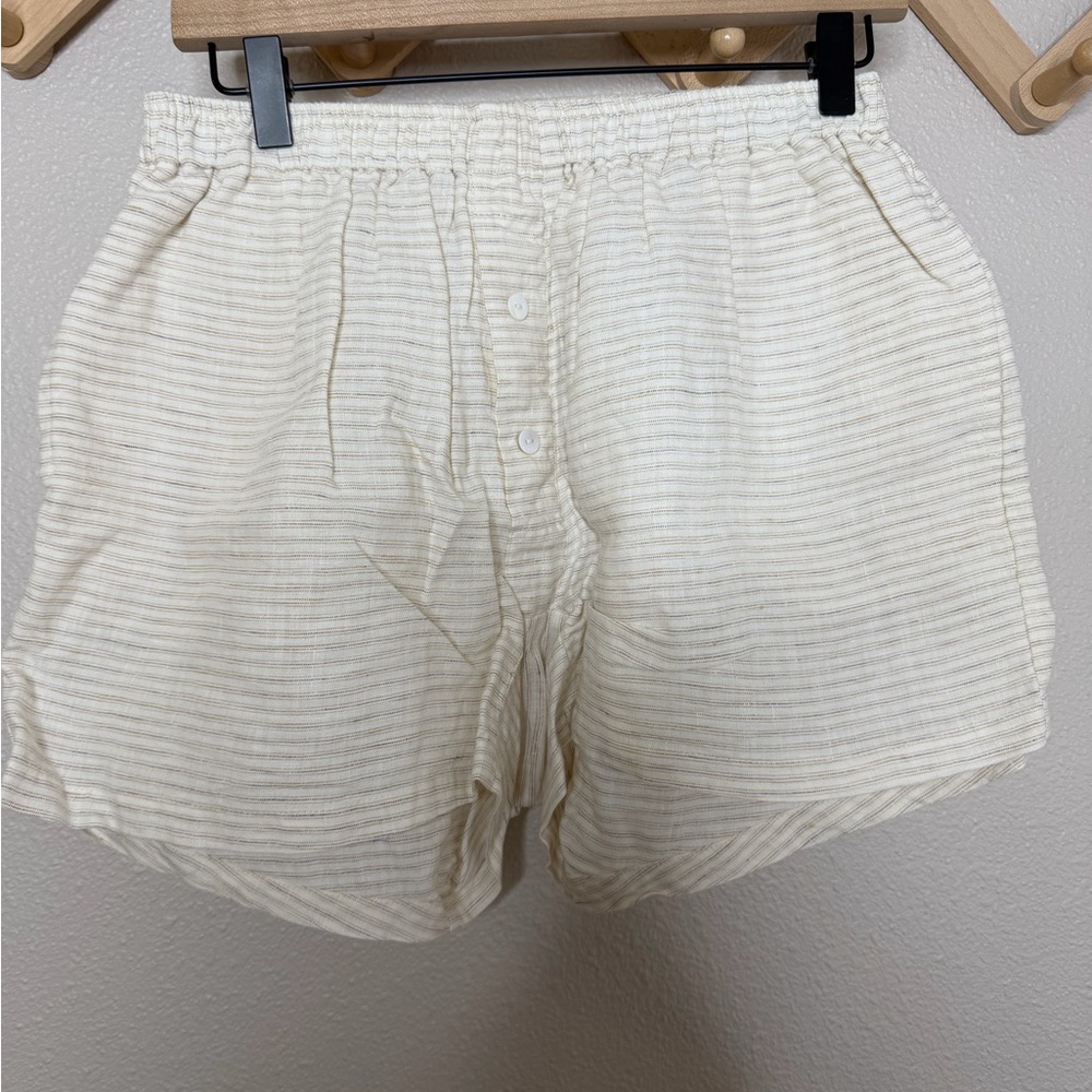 Deiji Studios Linen Shorts Sz S/M